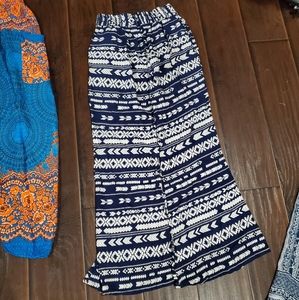 Wide leg pants